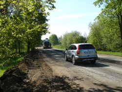 В октябре ремонт дороги Йыхви - Васкнарва завершится